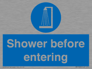 MP7589: Shower before entering