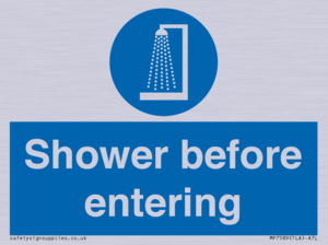 MP7589: Shower before entering