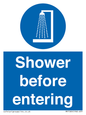 MP7589: Shower before entering