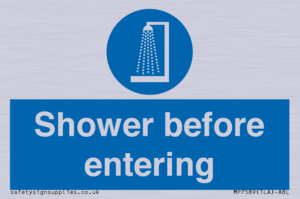 MP7589: Shower before entering