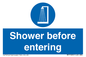 MP7589: Shower before entering
