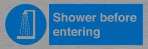 MP7589: Shower before entering