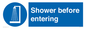 MP7589: Shower before entering