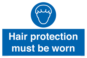 MP7590: Hair protection must be worn