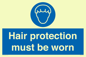 MP7590: Hair protection must be worn