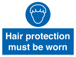 MP7590: Hair protection must be worn