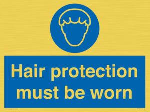 MP7590: Hair protection must be worn