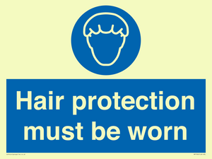 MP7590: Hair protection must be worn
