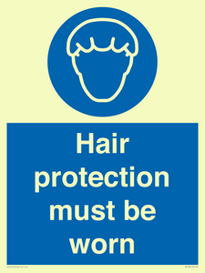 MP7590: Hair protection must be worn