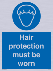 MP7590: Hair protection must be worn