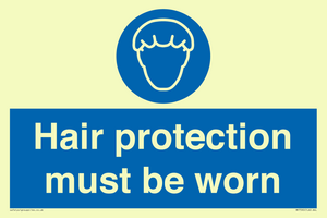 MP7590: Hair protection must be worn