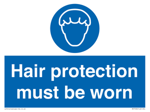 MP7590: Hair protection must be worn