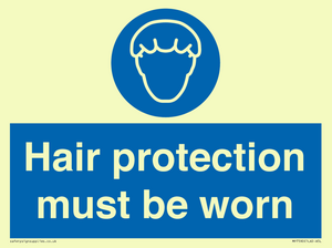 MP7590: Hair protection must be worn