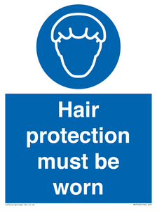 MP7590: Hair protection must be worn
