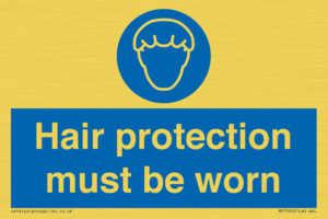 MP7590: Hair protection must be worn