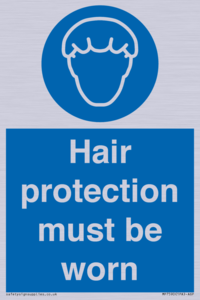 MP7590: Hair protection must be worn