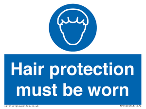 MP7590: Hair protection must be worn