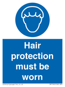 MP7590: Hair protection must be worn