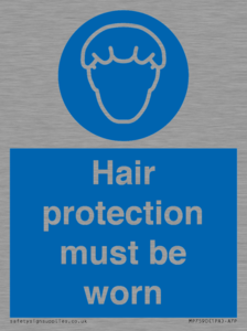 MP7590: Hair protection must be worn