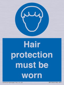 MP7590: Hair protection must be worn