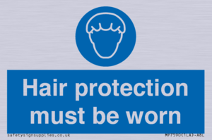 MP7590: Hair protection must be worn