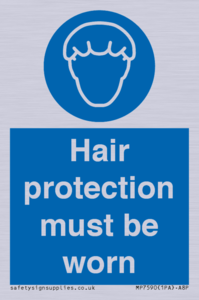 MP7590: Hair protection must be worn