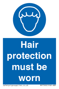 MP7590: Hair protection must be worn