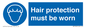 MP7590: Hair protection must be worn