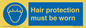 MP7590: Hair protection must be worn