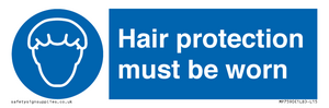 MP7590: Hair protection must be worn