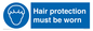 MP7590: Hair protection must be worn