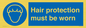 MP7590: Hair protection must be worn