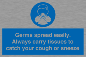 MP7593: Germs spread easily. Always carry tissues to catch your cough or sneeze