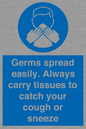 MP7593: Germs spread easily. Always carry tissues to catch your cough or sneeze