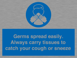 MP7593: Germs spread easily. Always carry tissues to catch your cough or sneeze