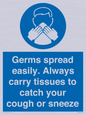 MP7593: Germs spread easily. Always carry tissues to catch your cough or sneeze