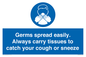 MP7593: Germs spread easily. Always carry tissues to catch your cough or sneeze