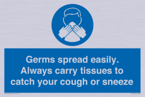 MP7593: Germs spread easily. Always carry tissues to catch your cough or sneeze