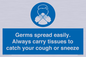 MP7593: Germs spread easily. Always carry tissues to catch your cough or sneeze