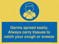 MP7593: Germs spread easily. Always carry tissues to catch your cough or sneeze