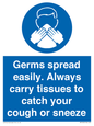 MP7593: Germs spread easily. Always carry tissues to catch your cough or sneeze