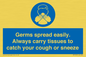 MP7593: Germs spread easily. Always carry tissues to catch your cough or sneeze