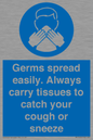 MP7593: Germs spread easily. Always carry tissues to catch your cough or sneeze