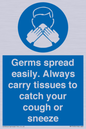 MP7593: Germs spread easily. Always carry tissues to catch your cough or sneeze
