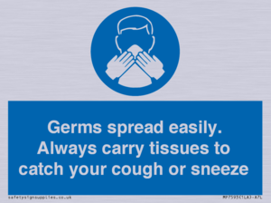 MP7593: Germs spread easily. Always carry tissues to catch your cough or sneeze