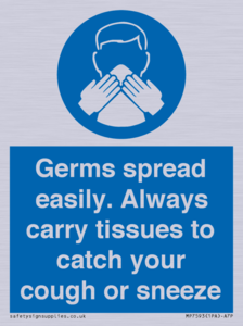 MP7593: Germs spread easily. Always carry tissues to catch your cough or sneeze