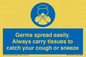MP7593: Germs spread easily. Always carry tissues to catch your cough or sneeze