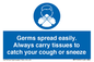 MP7593: Germs spread easily. Always carry tissues to catch your cough or sneeze
