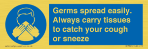 MP7593: Germs spread easily. Always carry tissues to catch your cough or sneeze