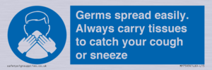 MP7593: Germs spread easily. Always carry tissues to catch your cough or sneeze